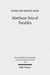 Matthean Sets of Parables