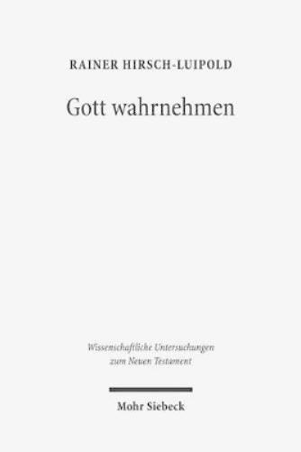Gott wahrnehmen