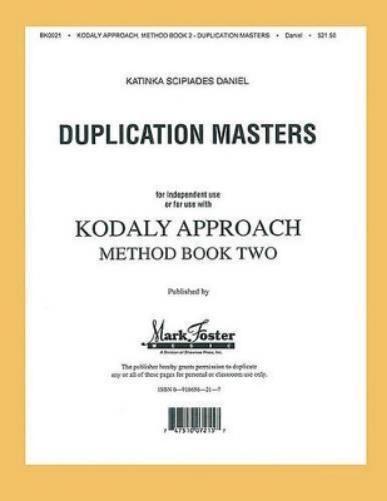 Kodaly Approach: Method Book Two - Transparencies