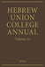 Hebrew Union College Annual Volume 81