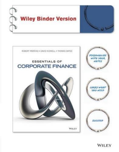 Essentials Of Corporate Finance