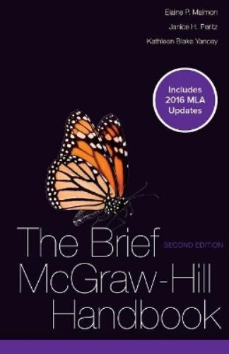 Brief Mcgraw-Hill Handbook Mla 2016 Update