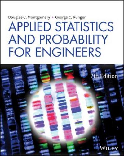 Applied Statistics And Probability For Engineers