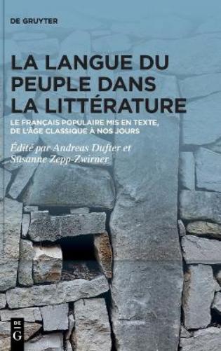 La Langue Du Peuple Dans La Littérature