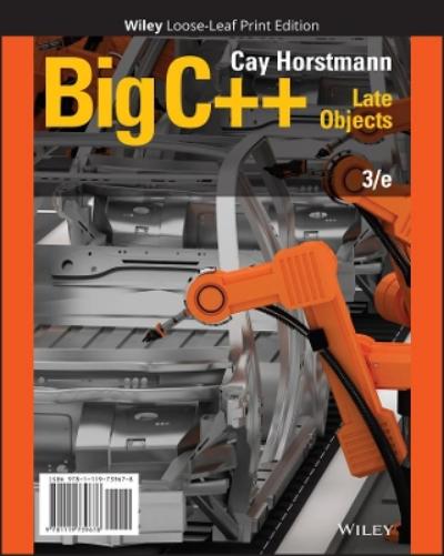 Big C++ 3/E