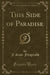 This Side of Paradise (Classic Reprint)