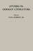 Studies in German Literature