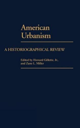 American Urbanism