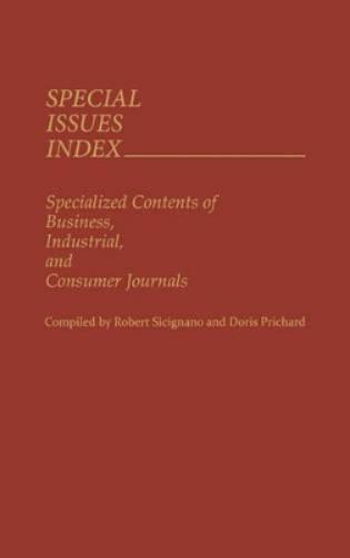 Special Issues Index