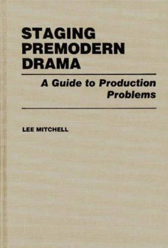 Staging Premodern Drama