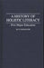 A History of Holistic Literacy