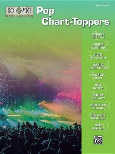 10 for 10 Sheet Music -- Pop Chart-Toppers