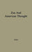 Zen and American Thought