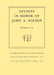 Studies in Honor of John A. Wilson