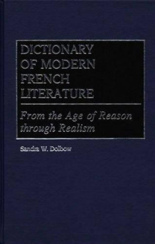 Dictionary of Modern French Literature