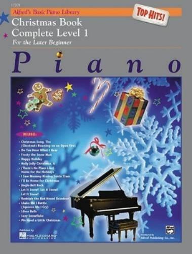 Alfred's Basic Piano Library Top Hits Christmas 1