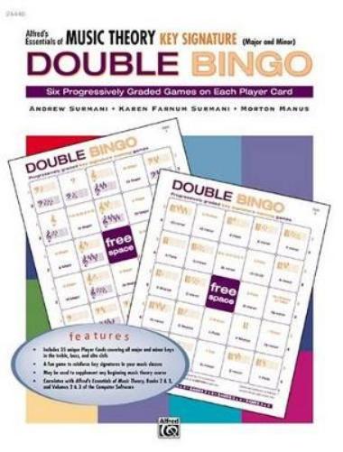 Double Bingo Game - Key Signature