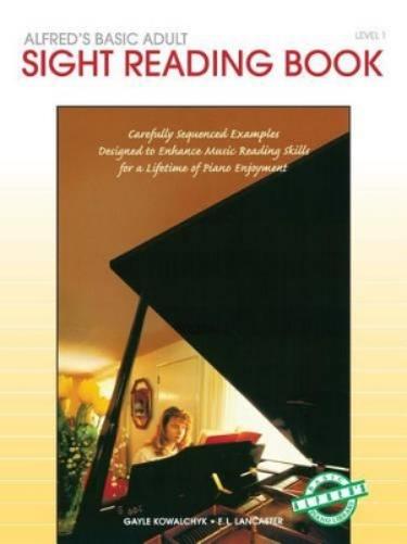 Alfred's Basic Adult Piano Course Sight Reading 1
