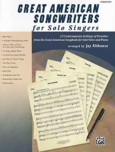 Great American Songwriters for Solo Singers