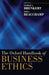 The Oxford Handbook of Business Ethics