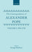 The Correspondence of Alexander Pope