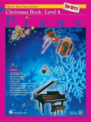 Alfred's Basic Piano Library Top Hits Christmas 4