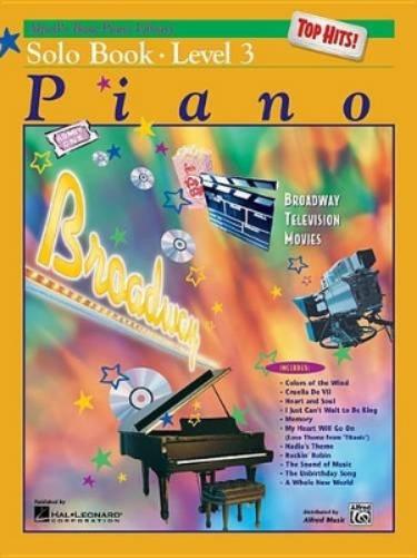 Alfred's Basic Piano Library Top Hits Solo Book 3