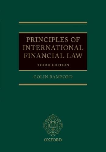 Principles of International Financial Law
