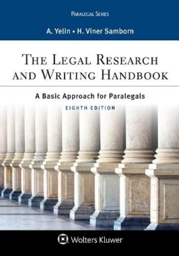 The Legal Research and Writing Handbook
