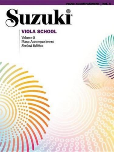 Suzuki Viola School 5 (Piano Accomp.)(Revised)