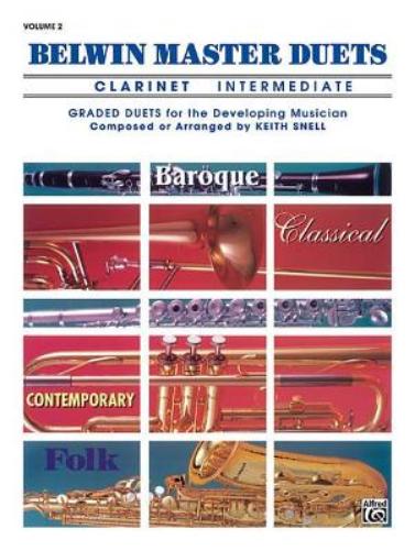 Belwin Master Duets-Clarinet, Intermediate Vol. 2