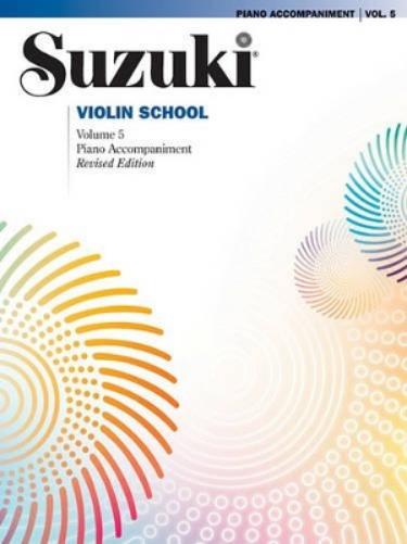 Suzuki Violin School 5 - Piano Acc.