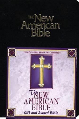 The New American Bible/Gift and Award Bible/Black Imitation Leather/2402blk