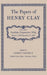 The Papers of Henry Clay