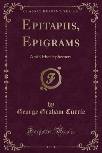 Epitaphs, Epigrams