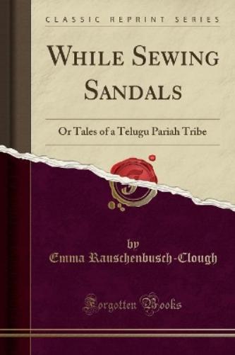 While Sewing Sandals