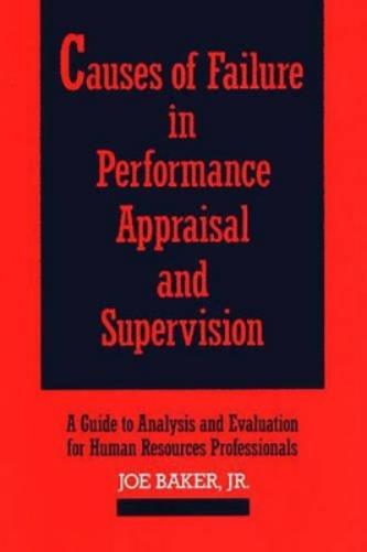 Causes of Failure in Performance Appraisal and Supervision
