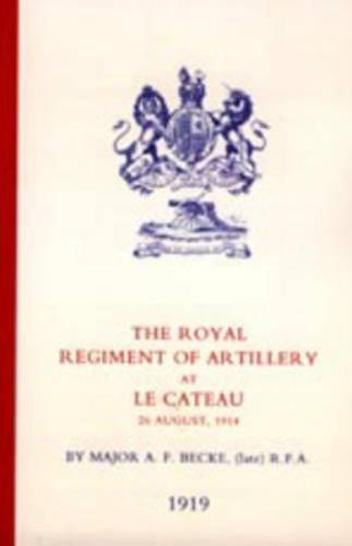 Royal Regiment of Artillery at Le Cateau