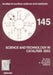 Science and Technology in Catalysis