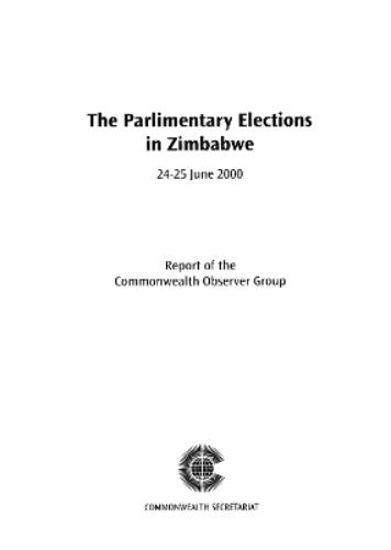 The Parliamentary Elections in Zimbabwe, 24–25 July 2000