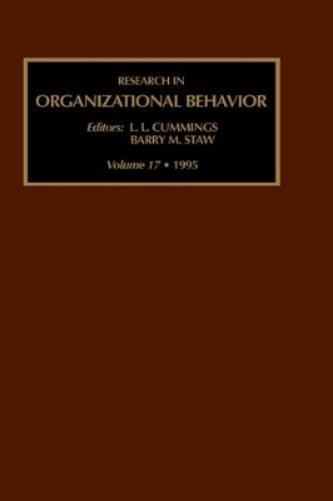 Research in Organizational Behavior