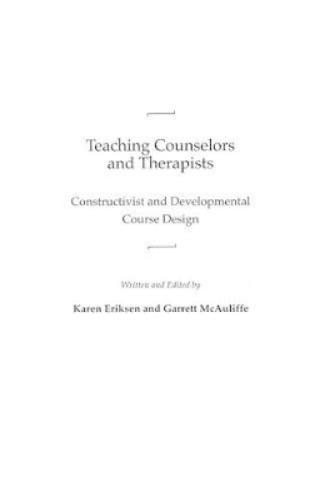 Teaching Counselors and Therapists