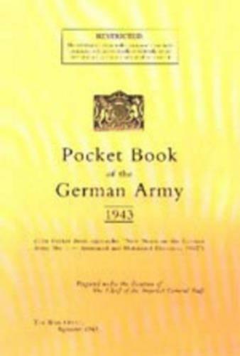 Pocket Book of the German Army 1943