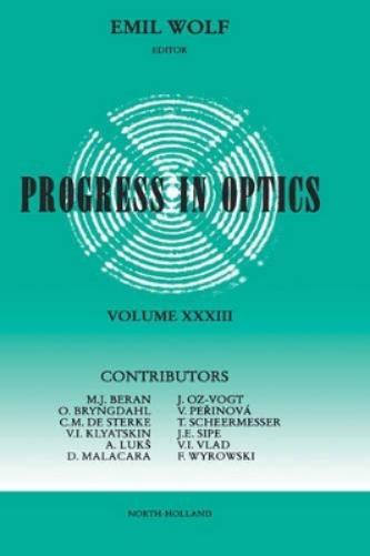Progress in Optics