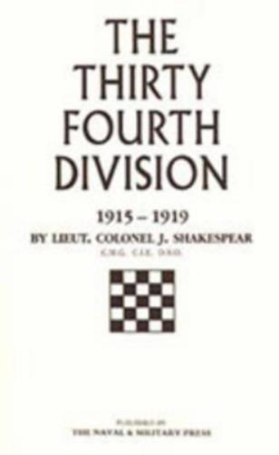 Thirty-fourth Division, 1915-1919