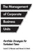 The Management of Corporate Business Units