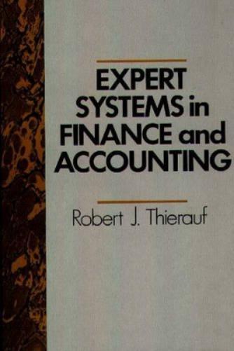 Expert Systems in Finance and Accounting