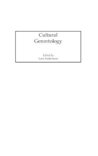 Cultural Gerontology