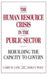 The Human Resource Crisis in the Public Sector