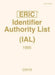 Eric Identifier Authority List (IAL) 1995